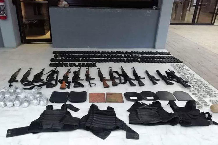 Asegura SSP armamento y camionetas en Reynosa