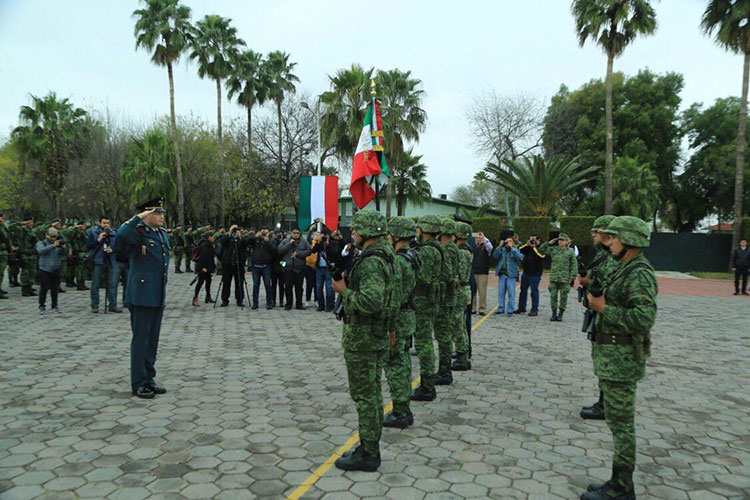 Llega de nuevo mando militar en Nuevo Laredo