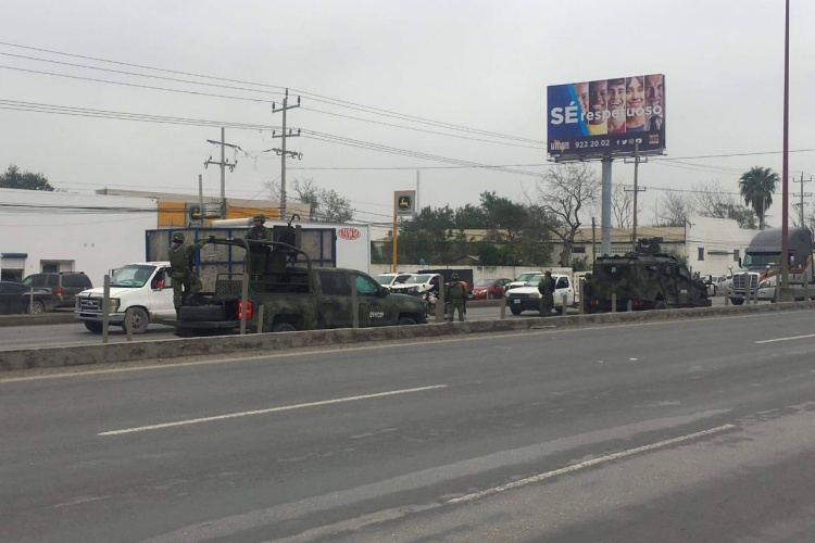 Vive Reynosa día de balaceras y bloqueos