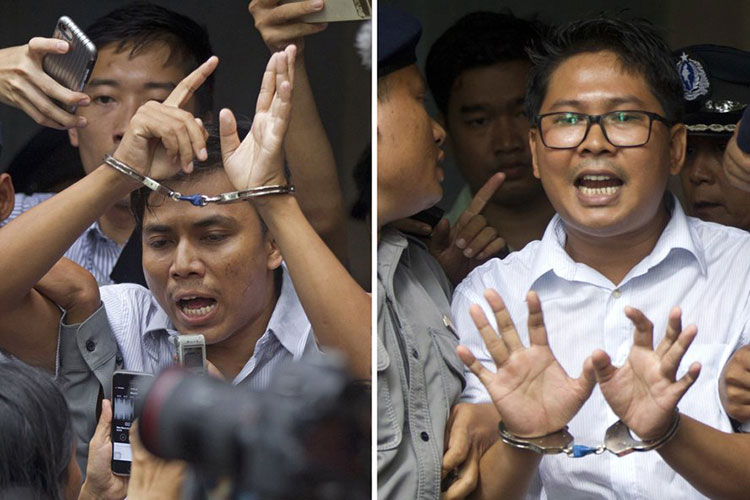 Corte de Myanmar rechaza apelación de periodistas de Reuters