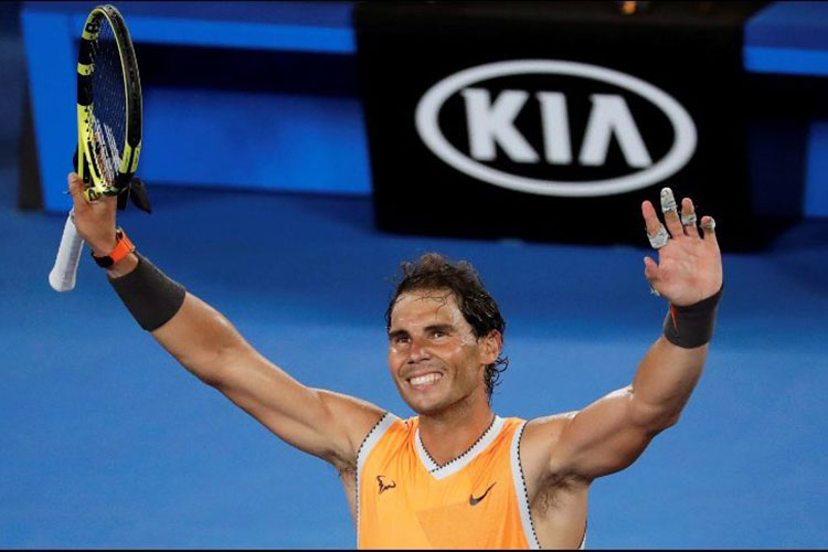 Nadal pasa a la tercera de ronda del Abierto de Australia