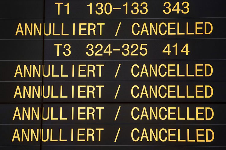 Huelga en aeropuertos alemanes cancela cientos de vuelos