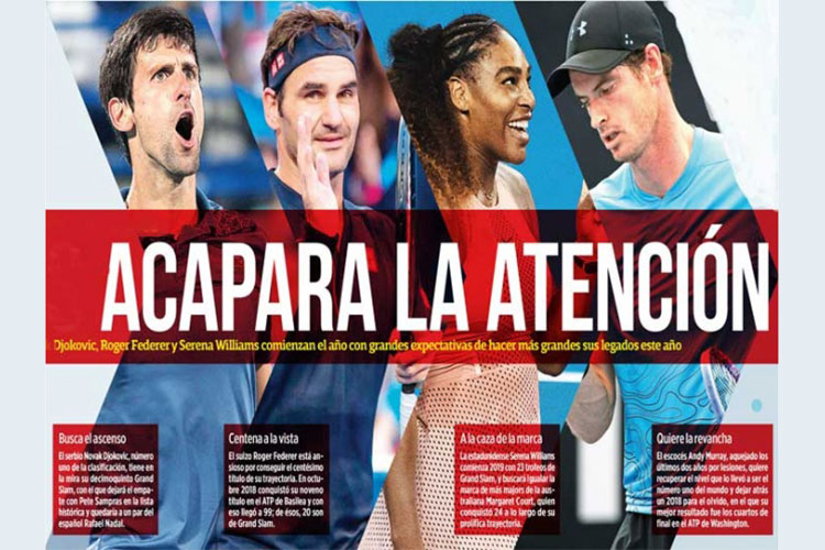 El tenis acapara la atención