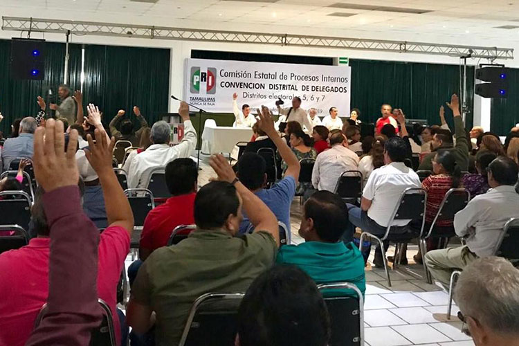 Eligen PRI candidatos en los distritos 5, 6 y 7 de Reynosa