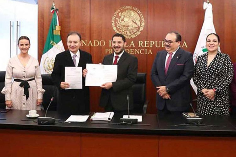 Recibe Senado Estrategia Nacional de Seguridad