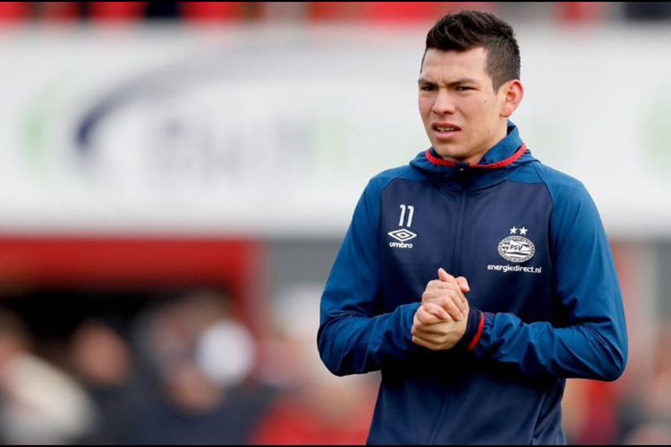 ”Chucky” Lozano, en duda para reaparecer con el PSV