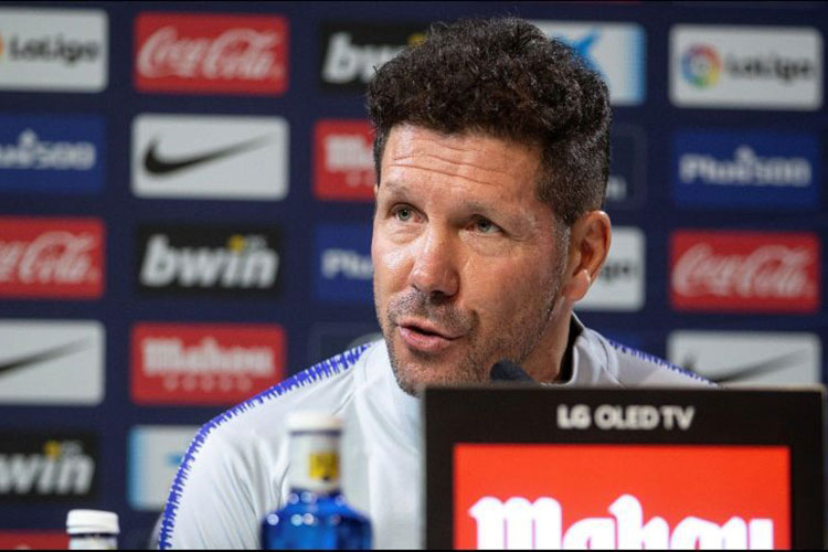 El Real Madrid ”está creciendo” con Solari, advierte Simeone