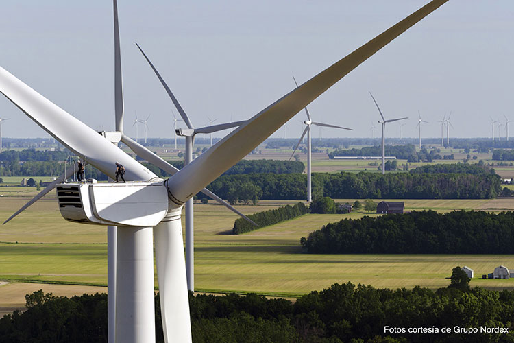 Grupo Nordex producirá palas de rotor en Tamaulipas, México