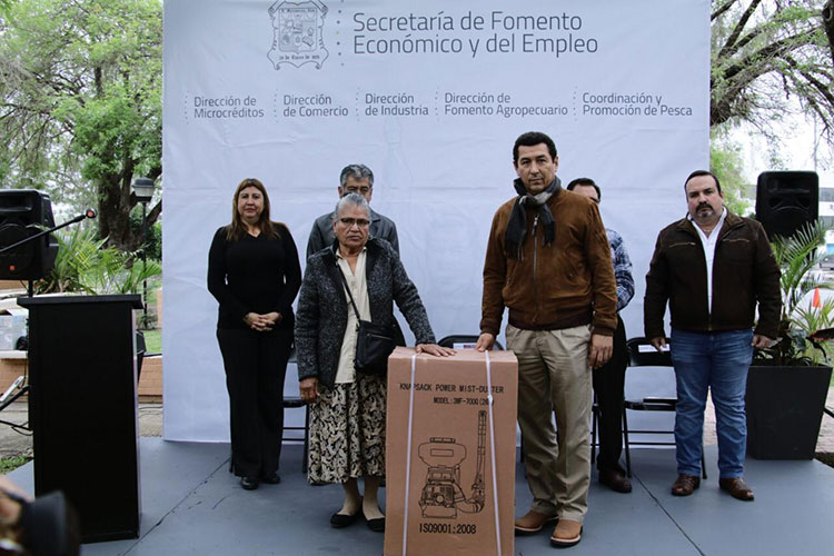 Va Mario López por más presupuesto para el campo