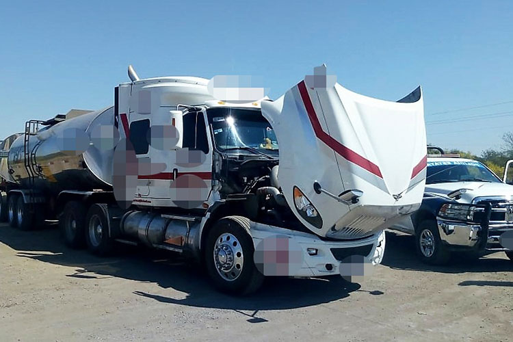 Recupera Policía Estatal trailer robado