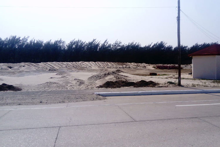 Autoriza SEMARNAT retiró de arena en Miramar