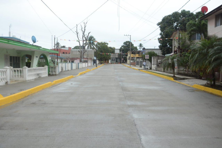 Entrega Chucho Nader Otra Calle Pavimentada