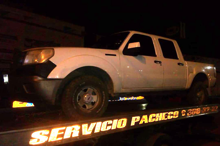Quitan camioneta de Salud en operativo anti alcohol