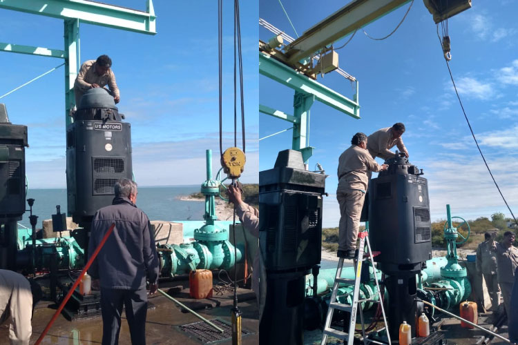 Rehabilita Comapa Victoria bomba del acueducto
