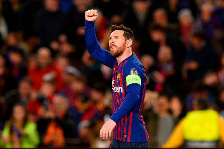Messi brilla y el Barcelona va a Cuartos de Champions