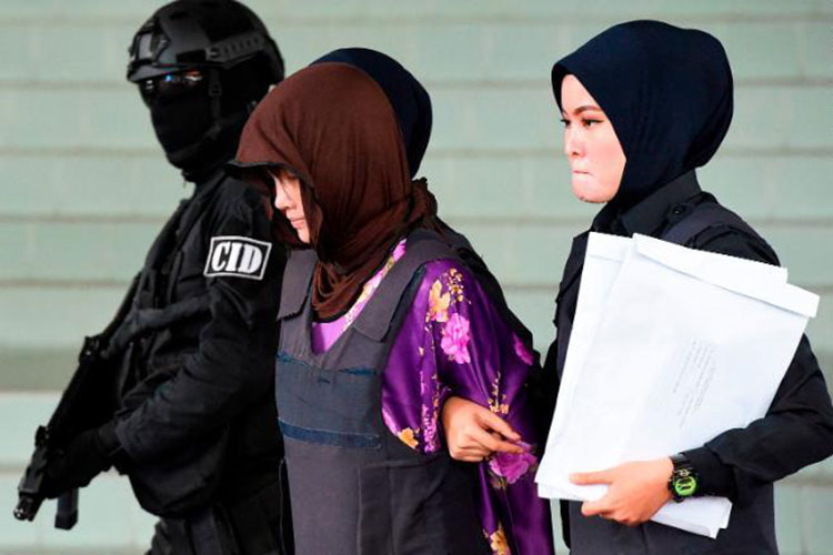 Liberan a mujer acusada de asesinar a Kim Jong-nam