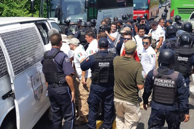 Rescata Policía Estatal a 34 migrantes en Altamira