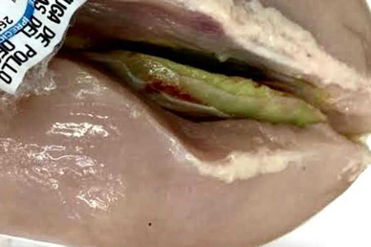 Alertan venta de pollo contaminado de EU en Tamaulipas