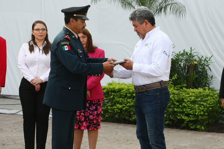 Reconoce SEDENA trabajo del Gobierno Municipal