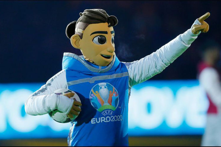 ”Skillzy”, la mascota de la Euro 2020
