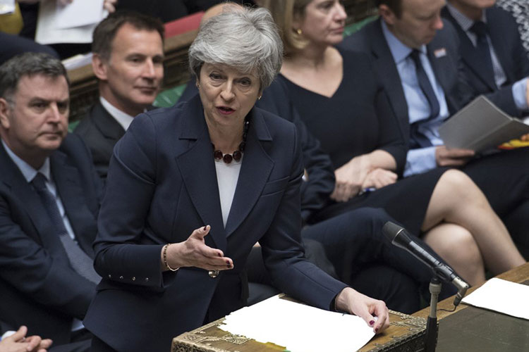May hace un último esfuerzo con su acuerdo para el Brexit