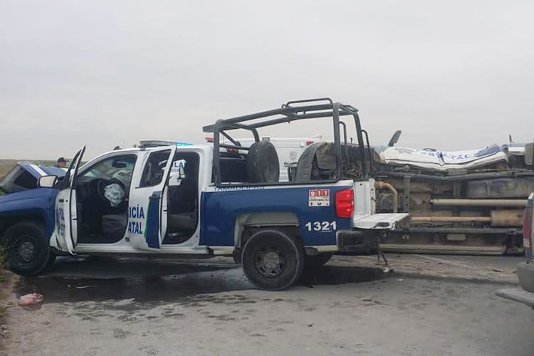 Enfrentamiento deja cuatro policías heridos en Reynosa