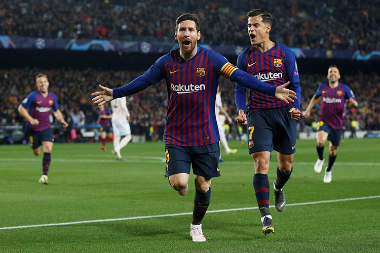 Barcelona camina tranquilo a semifinales de Champions