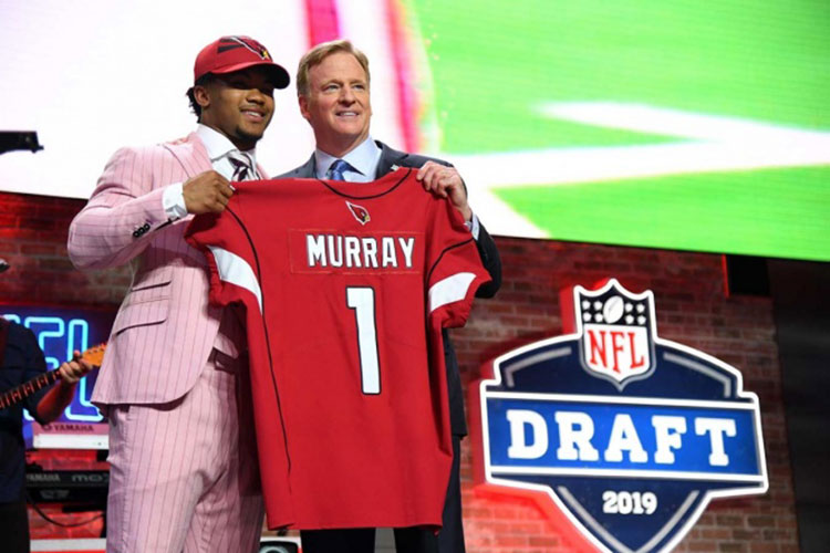 Kyler Murray, primera selección del Draft de la NFL