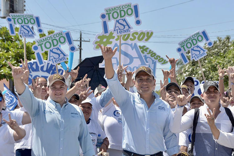 En la Tamaulipas, su voto es por Soto