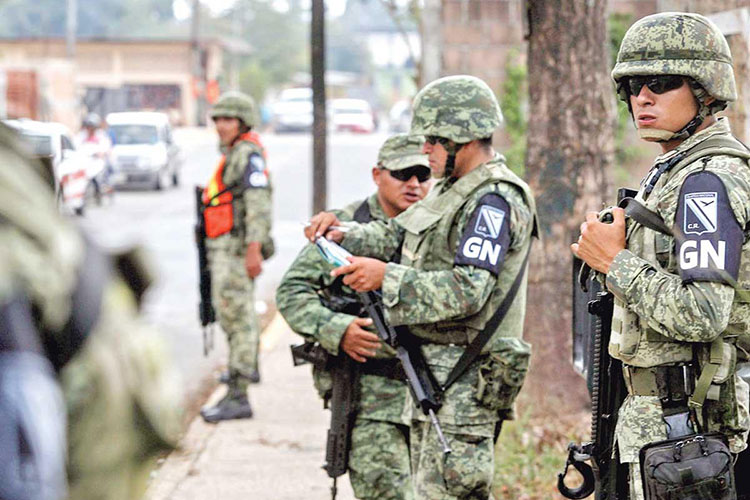 Se estrena la Guardia Nacional en México