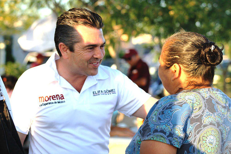 Van candidatos de MORENA Matamoros, contra impunidad