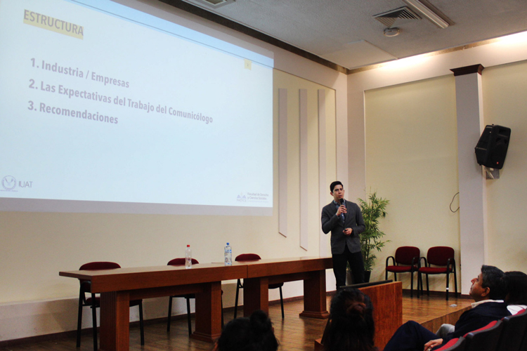 Conocen estudiantes expectativa laboral del comunicólogo