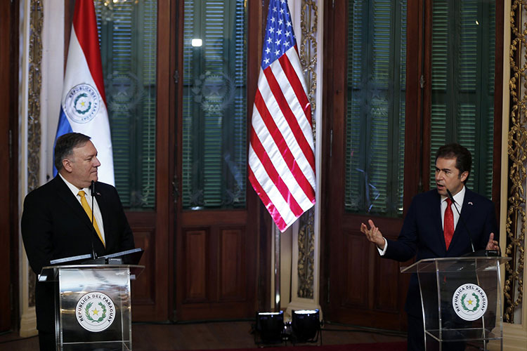 Paraguay: Pompeo califica de tirano a Maduro