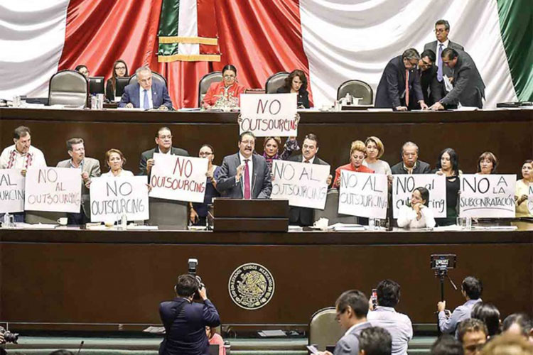 Diputados aprueban reforma laboral; pasa al Senado
