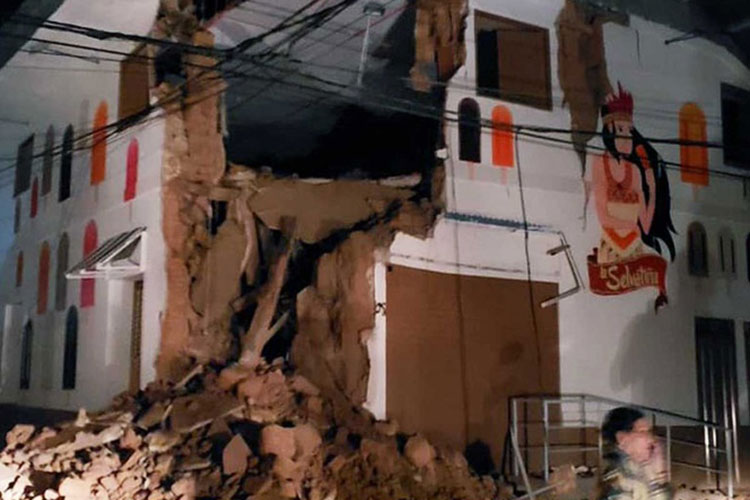 Deja fuerte sismo en Perú un muerto y 11 heridos