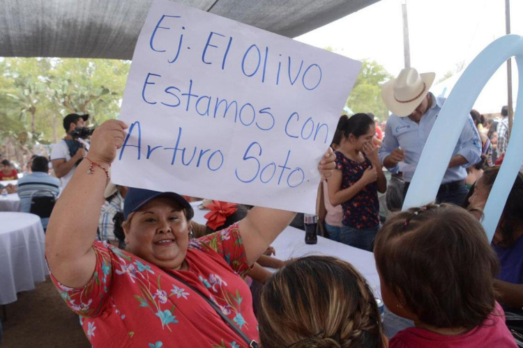 Que sigan los vientos de cambio, piden en ejidos del Distrito XV