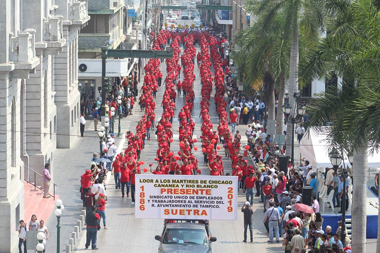 Pagan aumento salarial del 10% a trabajadores de Tampico