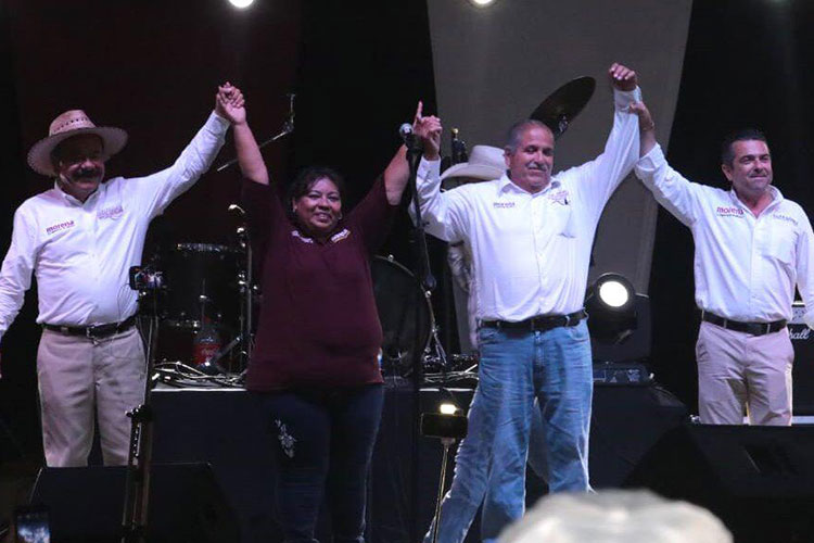 Matamoros decidió por Elifa, Frías, Lety y Carlos Eliud, de MORENA