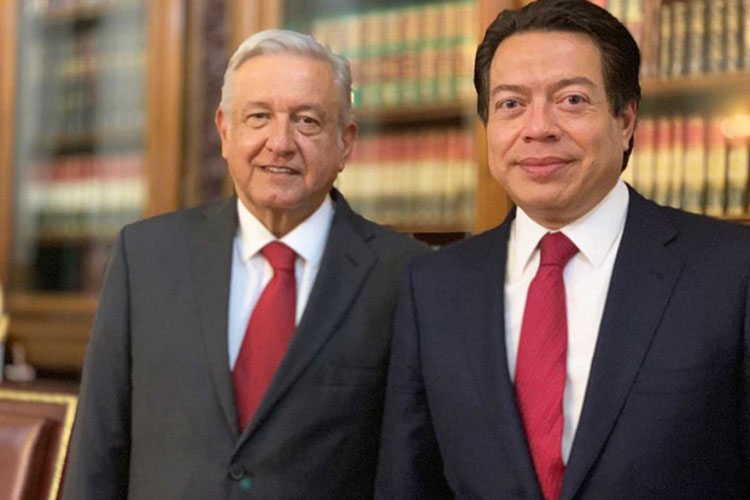 Realizan López Obrador y Delgado ‘balance’ de agenda de la 4T