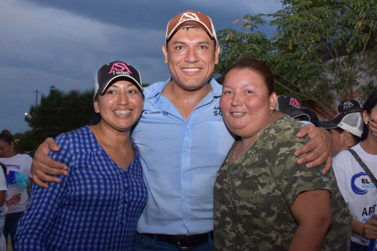 Campaña de Soto llegará a la última calle del distrito XV