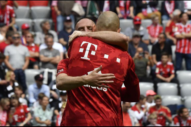 Bayern Munich golea al Frankfurt y se corona campeón de Alemania