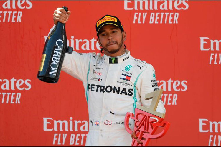 Hamilton gana el GP de España de Fórmula y encabeza el campeonato
