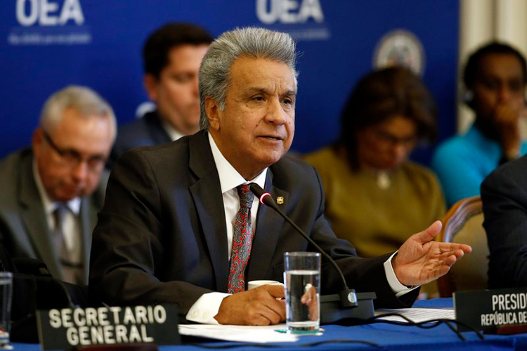 Ecuador crea comisión internacional contra la corrupción