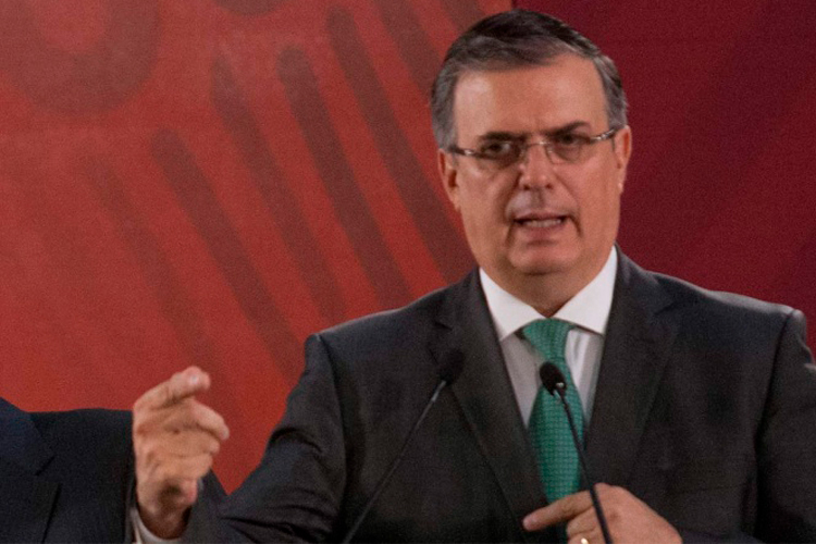 Es injusto el trato de EU hacia México, dice Ebrard
