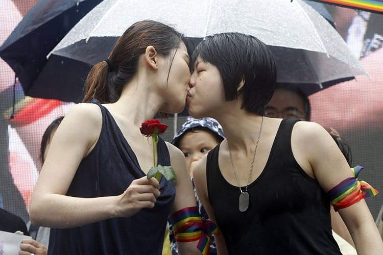 Taiwán, 1er país que legaliza enlaces homosexuales en Asia