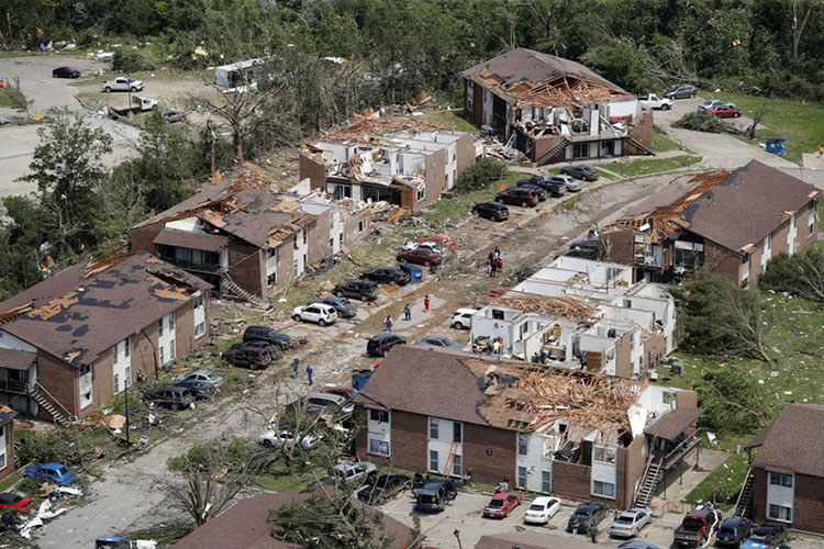 Después de varios años tranquilos, regresan tornados a EEUU