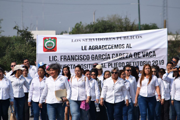 Trabajadores del Congreso reconocen mejora laboral