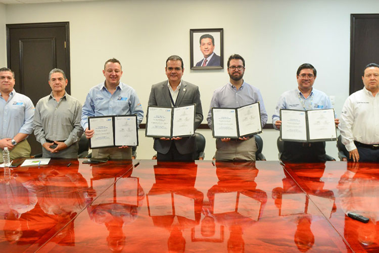 Firman convenio Municipio e INSUS para la regularización de predios