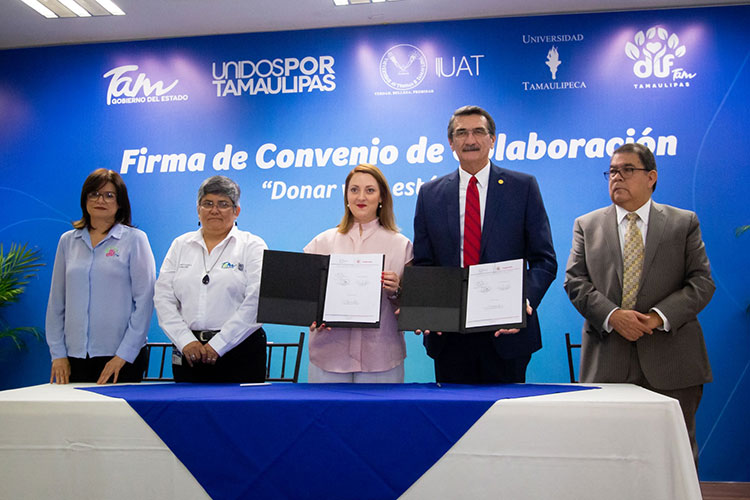 Colabora UAT con DIF Tamaulipas en programa de donación de sangre