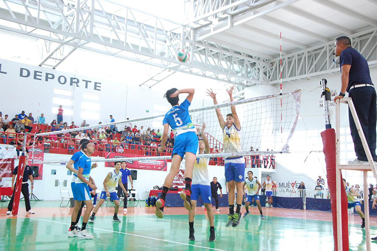 Voleibol de Sala, Sub 16 se cuelga medalla de Oro